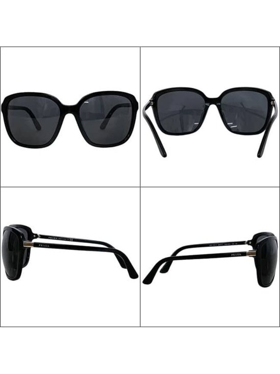 Prada Sunglasses Black Spr Side Logo Acetate Eyewear main image 9